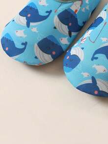 1 Pair Infant/Toddler Boys/Girls Swimming Surfing Shoes, Water Shoes For Pool, Beach, Cartoon Design - Pink - View 11