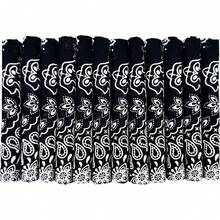 ¡RecomendadoJuego de 12 bandanas de algodón suave y fino al tacto de la mano¡Top de Temporada - verde, (verde mixto) - Ver 10