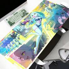 1PC Cute Cartoon Girl Desk Mat, Laptop Mouse Pad, R-Rebecca Anime Mousepad, Computer Gaming Case Mat, Keyboard Office Mat, Gaming Desk Mat - Multicolor - View 28