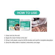 30ml,Tattoo Care Cream, Moisturizes The Skin Of The Tattoo, Relieves And Relaxes After The Tattooing Process, Repairs The Skin Tattoo Marks And Brightens The Care Cream. - 彩色 - 查看 7