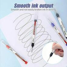 5/10/15/20Pcs 20mm Long Head Deep Hole Marker Pens Waterproof Permanent For Carpenter Metal Outdoor Work - 5pcs - View 4