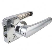 Car RV Bathroom Toilet Door Lock Modification Vehicle Parts Boat Latch Handle Knob Locks Auto Yacht Hardware Univeral - A - View 3