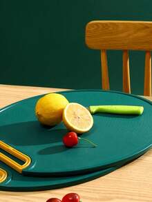 1pc Vertical Cutting Board, Mildew-Resistant Kitchen Chopping Board, Household Fruit & Vegetable Cutting Board - Multicolor - View 2