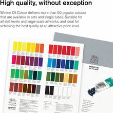 Winton Oil Paint, Prussian Blue 538, 37ml Tube, Single Unit - azul(azul prusia538) - Ver 10