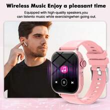 This Popular Unisex Smart Watch Features The Following Functions: Call Answering, Message Alerts, Music Control, Remote Camera Shutter, Step Counting, Calorie Tracking, Multiple Sports Modes, Alarm Clock, Incoming Call And Message Notifications, Compatible With Android And IOS Systems. - Multicolor - View 4