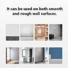 1pc Adjustable Stainless Steel Single-Sided Telescopic Rod, Multi-Section Modular Easy Installation, Suitable For Bathroom Shower Curtain Metal Tension Rod, Also Suitable For Wardrobe Hooks, Door And Window - Multicolor - View 5