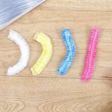 新款缎面丝绸睡帽 - 可调节双层双面宽檐超大号睡帽，配有柔软弹力带，男女通用，适合卷发/直发/辫发，可用于沐浴、居家美容化妆、睡眠护理和日常头巾，减少摩擦，防止毛躁，是送给妈妈的绝佳圣诞礼物，也是时尚的运动配饰。 - 彩色 - 查看 15