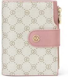 ¡RecomendadoCarteras para mujer Cuero de PVC Titular de efectivo y tarjeta de crédito Organizador de múltiples tarjetas de gran capacidad (Hielo sombreado * Blanco crema)¡Top de Temporada - Rosa * verde ceniza - Ver 9