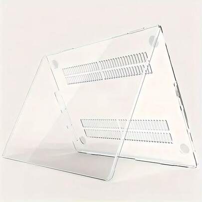 1个透明超薄笔记本电脑保护套，简约轻巧设计，适用于Macbook Air Pro 13.3英寸、13.6英寸、14.2英寸、15.3英寸和16.2英寸机型。