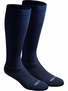 ¡RecomendadoDickies Light Compression Comfort Over-the-calf Socks, Available in M-xxl (2, 4 Pairs) Calcetines de compresión Hombre¡Top de Temporada - Negro Sólido (2 Pares) - Ver 2