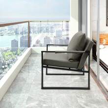 Chaise Longue - Grigio - Visualizzare 3
