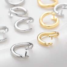 5/10pcs 8mm Copper/Silver/Gold Open Jump Rings, Suitable For Pearl Necklace, Bracelet, Jewelry Making - Jump Rings - View 4