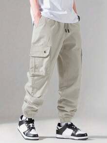 Shendy Vendy Men Sweatpants - 米色 - 查看 3
