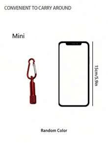 4pcs/1pc Mini LED Keychain Flashlight - Multicolor Mini Flashlight Keychain For Outdoor Camping, Hiking Gear And Emergency Lighting. Mini LED Flashlight Keychain - Multiple Colors Available, Super Bright Portable Keychain Flashlight, Powerful Keychain Light, Great Gift For Parties, Halloween, Thanksgiving, Christmas, Mother's Day And More - Holiday Gift | Keychain Gift Set - Multicolor - View 5