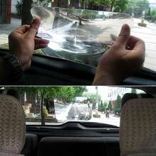 Wide Angle Car Stickers Automobile Parking Sticker Transparent Fresnel Lens Car Reversing Sticker Helpful - A - View 4