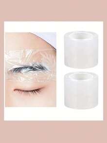 20pcs--Transparent Cosmetic Film, Suitable For Eyelash Lifting, Eyebrow Shaping, Lips, Eyebrow Tattooing, Plastic Cover-Up, Removal Of Eyelash Extension Glue, And Eyelash Perming. - Multicolor - View 7