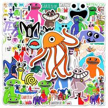 50pcs GARTEN OF BANBAN Stickers, Self-Adhesive Stickers, Reusable Stickers, Perfect For Car Surfaces, Mobile Phones, Tablets, Laptops, Glass Surfaces, Walls, Scrapbooks, Etc - Multicolor - View 5