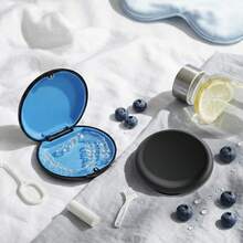 隐形矫正器收纳盒，适用于 Invisalign 隐形矫正器，便携式设计，磁吸式闭合，旅行理想之选 - A - 查看 2