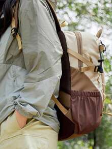 New Outdoor Backpack For Hiking, Leisure, Climbing, Travel, Sports - Khaki - View 4