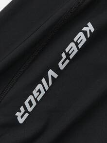 Balabala 儿童运动裤，男女童款，轻薄面料，弹性裤脚，夏季裤装 2026 - 黑色 - 查看 5