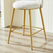 Sgabelli bar - Beige + Tessuto - Visualizzare 8