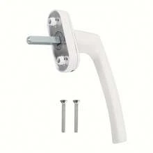 1个/2个通用金属双层玻璃窗把手 - 右开/左开安全平开窗 - 带固定螺丝 - 數量 - 查看 8