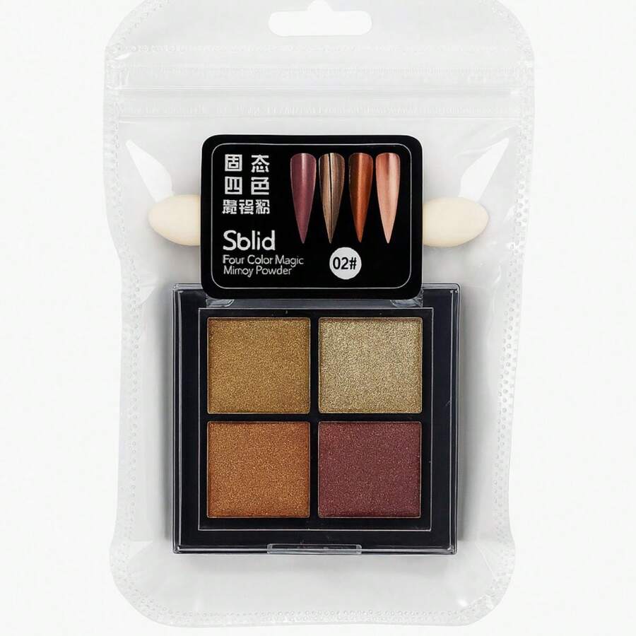 Tesouro direto Import Powder Pigment For Nails, Assorted Colors. - 02 - Ver 1