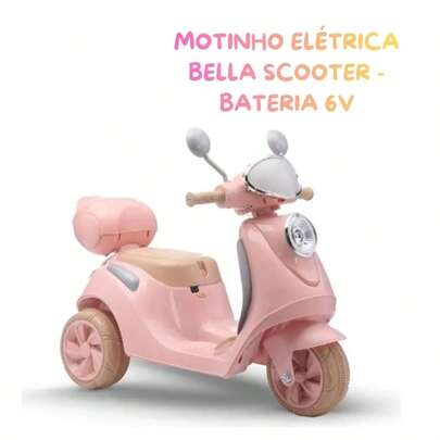 MOTINHO ELÉTRICA INFANTIL BELLA SCOOTER