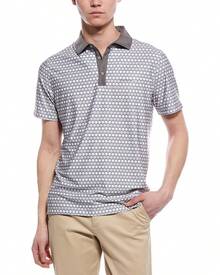 Ben Sherman Geo Sports Fit Polo Shirt - Tan - 查看 2