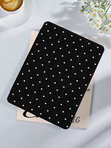 Polka Dot & Minimalist Pattern Tablet Protective Case, Compatible With  9.7/10.2/10.5/10.9/12.9/Pro 11 (10th Gen), Galaxy Tab S6 Lite 10.4", Kindle Paperwhite 12th Gen (2024), Kindle 11th Gen (2022), Offers Soft Shock-Proof Protection, Supports Smart Stand/Auto Wake/Sleep Function - 多色-4 - 查看 2
