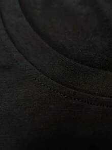 Short-SleeveSoft New Women's Pure Cotton Crew Neck T-Shirt LIFE GAVE ME SOME LEMONS BUT MY JESUS MADE ME LEMONADE With Graphics, Black Tie Hem T-Shirt With Lemon And Lemonade Illustrations, Casual Cotton T-Shirt For Christian Lovers, Lightweight Summer Clothes For Everyday Wear And Outings. 100% Pure Cotton, Versatile And Comfortable For Everyday Wear In Spring And Summer. - 黑色 - 查看 4