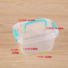 50/100pcs Snowflake Pattern Building Blocks Toy, Creative Stress Relief Toy, Party Favor, With Storage Box - Multicolor - View 9