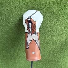 New Golf Club Head Cover, PU Leather Golf Club Head Cover - White - View 6