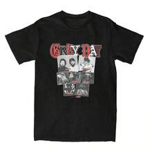 T-Shirt For All Seasons Men Women S-SUICIDEBOYed Grey Day 2024 Tour Band T Shirts Harajuku Summer Tees Cotton Tops Plus Size 6XL - 黑色 - 查看 10