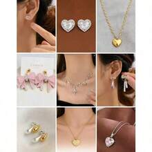 Unbox And Win Heartbeat Jewelry! Commuting/Dating Style Random Drops, Top Girl Limited Edition Random, Highly Sought-After Surprise - Limited Edition |   Act Quickly To Ensure You Can Have This Unforgettable Thrilling And Fun Experience |   Gifts For Women |   Valentine's Day Gift. - Nhiều màu - Xem 7