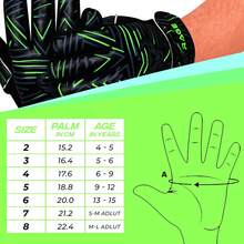 Soccer Goalkeeper Gloves - Verde - View 5