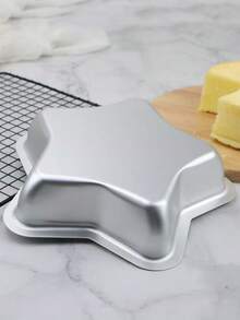 1 khuôn làm bánh hình ngôi sao 5 cánh, khuôn làm bánh bông lan và thạch, dụng cụ làm bánh 3D bằng hợp kim nhôm tự chế cho lò nướng - Nhiều màu - Xem 7