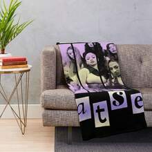 Katseye - Katseye Beautiful Chaos World Tour - Katseye Gnarly - Katseye Soft Is Strong Throw Blanket (4) - 主圖顏色 - 查看 11