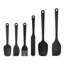 6pcs Silicone Baking Set - Silicone Spatula, Silicone T-Shaped Spatula, Silicone Basting Brush. Heatproof Multi-Purpose Baking Set - Multicolor - View 16