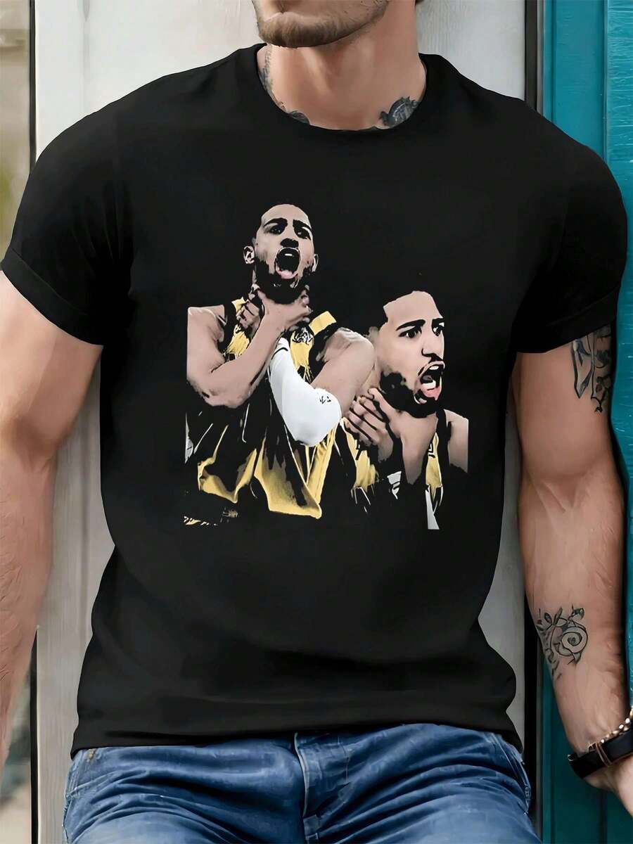 Magliette da uomo - nero - Visualizzare 1