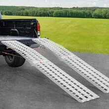 Rampe per rimorchio e portellone - Alluminio, Tragkraft: 907 kg (2000 lbs), Maße: 305 x 45 cm (120 x 17,7 Zoll) - Visualizzare 1