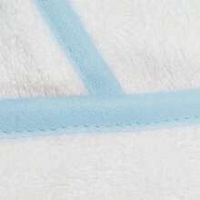 Toalha Comfort Power Sec com Capuz – Extra Macia, Alta Absorção e Hipoalergênica - Azul bebê - Visão 3