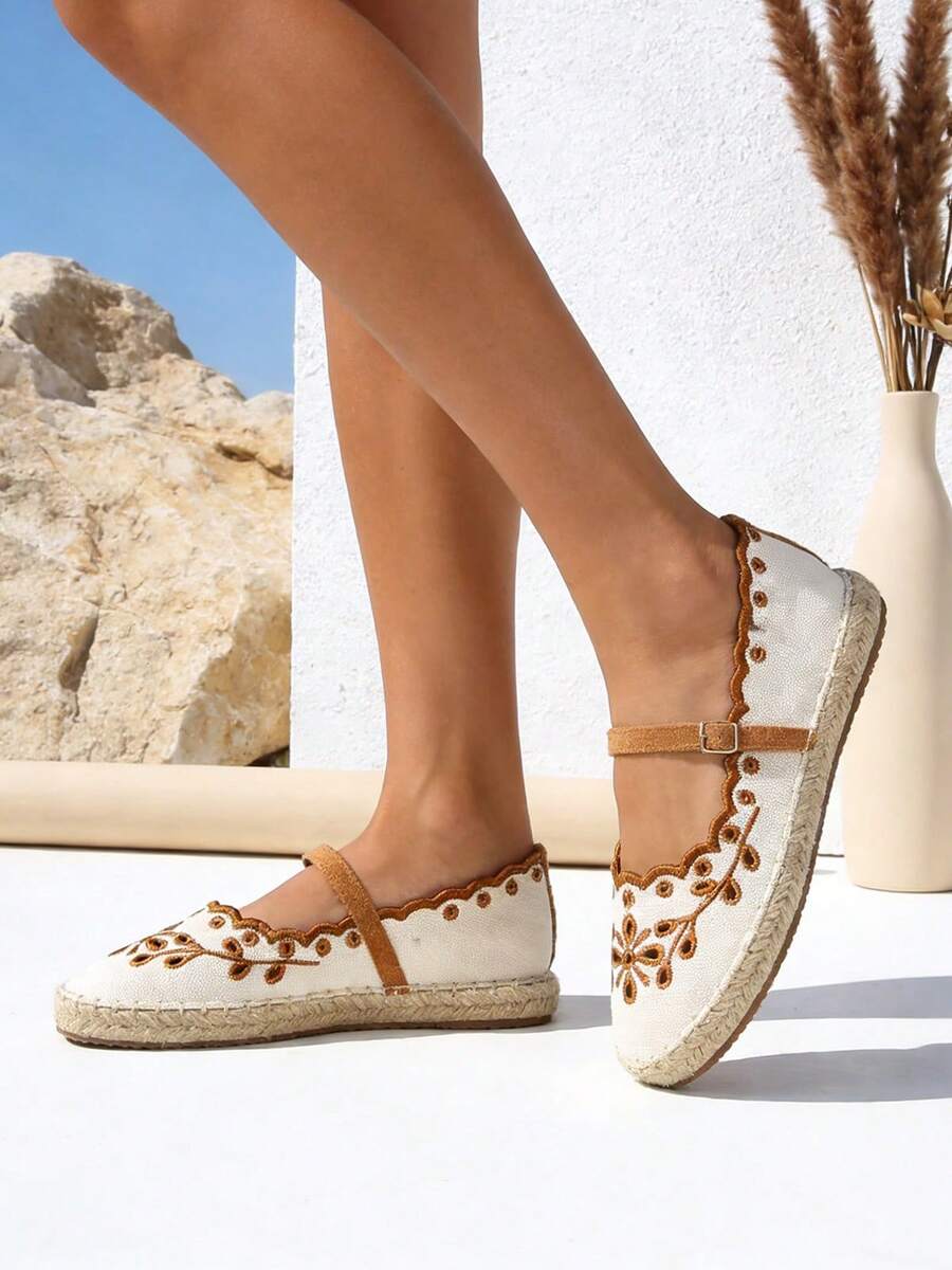 Women Flats - Camel - View 1
