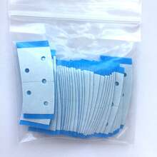 100条双面粘性假发片胶带（1袋） - 藍色 - 查看 6