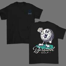 Barstool Golf Graphic T-Shirt - Vintage Cotton, Unisex Casual Soft Tee, Perfect Golf Gift - màu đen - Xem 1