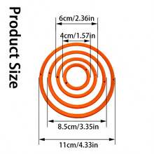 4pcs Dart Training Rings Set - With Numbered 1-20 Scoring Zones, Suitable For Various Dart Boards, Easy Assembly, Improve Accuracy And Aiming, Help Dart Players Enhance Skills - Great For Home Use, Competitions And Beginners - Multicolor - View 8