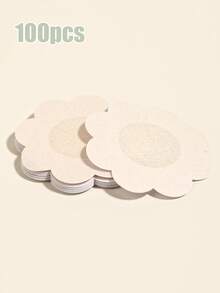 大码女士隐形提拉胸贴，水滴形粘性乳贴，无缝布料胸贴，无肩带设计。可裁剪提拉胶带，适合B-E罩杯，透气胸垫，完美搭配连衣裙和无肩带服装。 - 彩色 - 查看 16