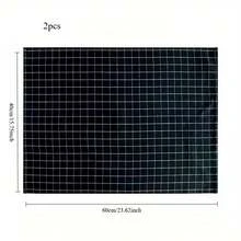 2/4 piezas Paño de algodón para lavar platos, Paño de limpieza absorbente, Toalla de cocina multiusos, Paño de té - Multicolor - Ver 13