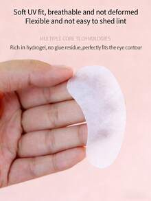 Eyelash Extension Pads, Under Eye Gel Pads, Suitable For Professional Salon And Personal DIY Eyelash Extension (Pink) - Pink - View 2