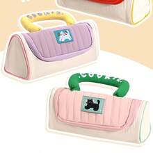 Cute Puppy Pencil Case, High-Quality Large Capacity Stationery Pouch, Back To School Gift For Elementary Students - Multicolor - View 1